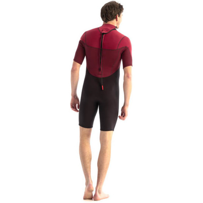 2024 Jobe Hombres Perth 3/2mm Back Zip Shorty Neopreno 30362100 - Red